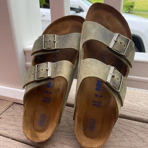 Leather Arizona Birkenstocks